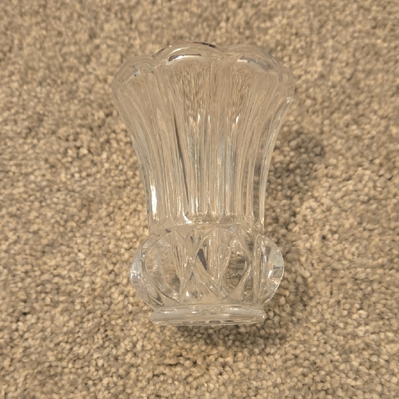 Other - Tiny Lead Crystal Cut Glass Vase